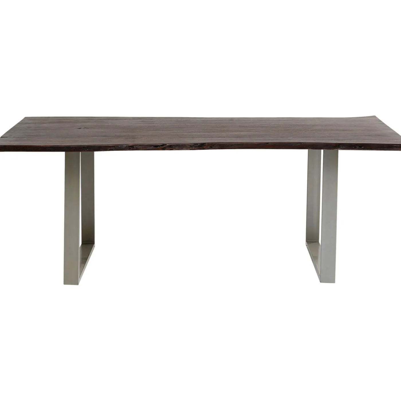 KARE Design Table Harmony Fonce Argente 160X80