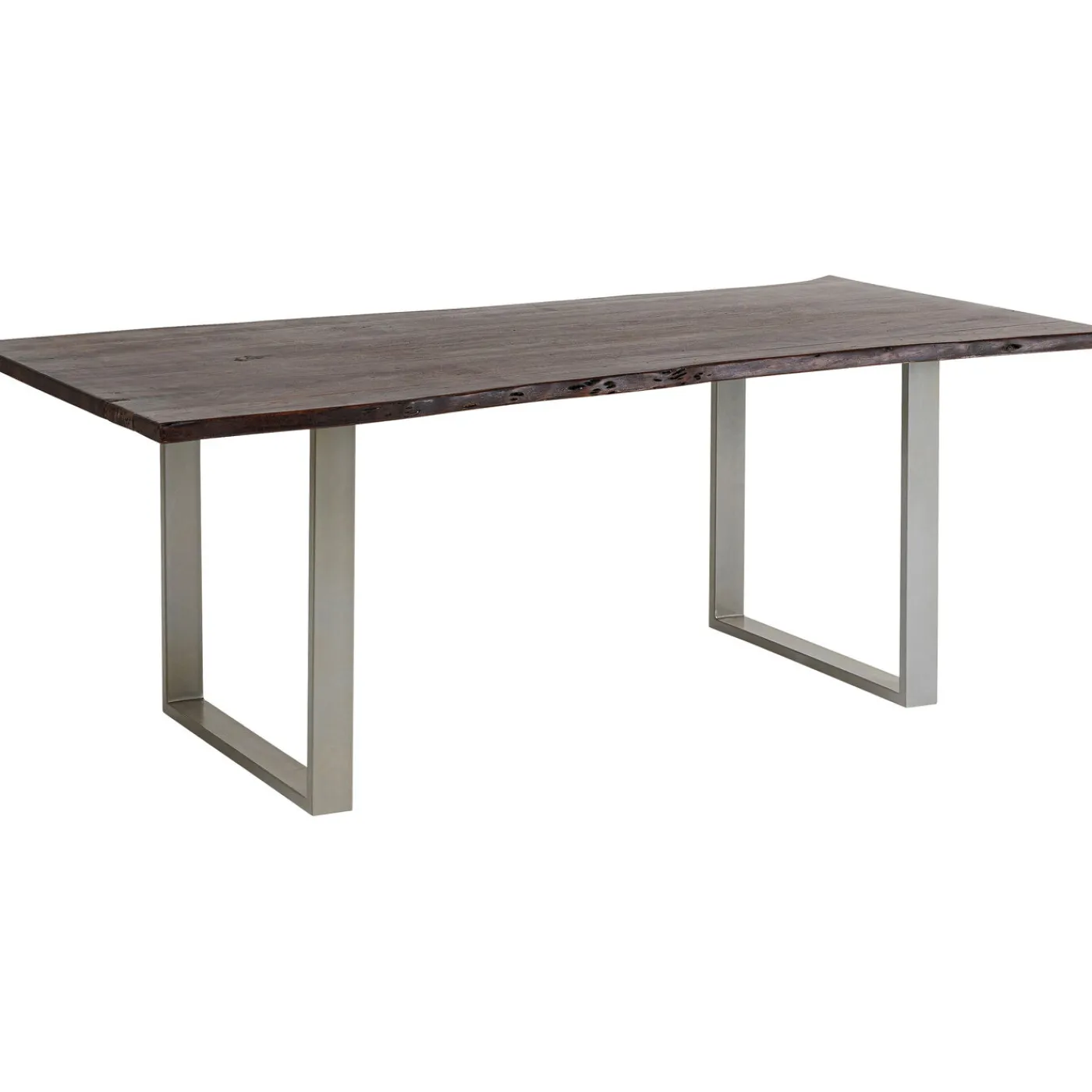 KARE Design Table Harmony Fonce Argente 160X80