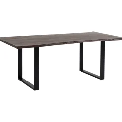 KARE Design Table Harmony Fonce Noir 200X100