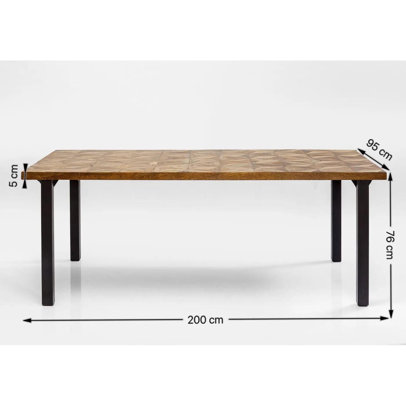 KARE Design Table Illusion Dore 200X95Cm