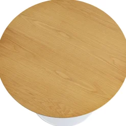 KARE Design Table Invitation Set Chene Blanc O90Cm