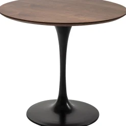 KARE Design Table Invitation Set Noyer Noir O90Cm