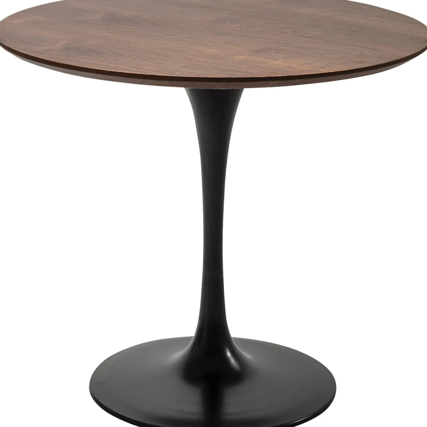 KARE Design Table Invitation Set Noyer Noir O90Cm