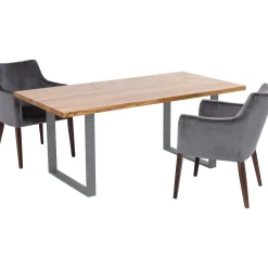 KARE Design Table Jackie Chene-Acier Brut 160X80