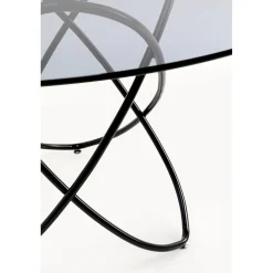 KARE Design Table Molekular Noir O120Cm