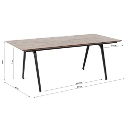 KARE Design Table Paradise 200X90Cm
