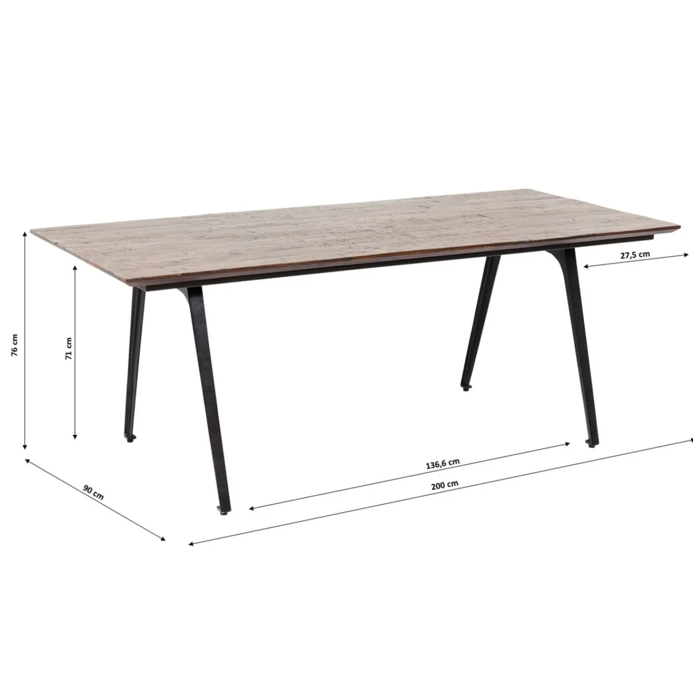 KARE Design Table Paradise 200X90Cm