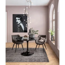 KARE Design Table Solo Marble Noir O110