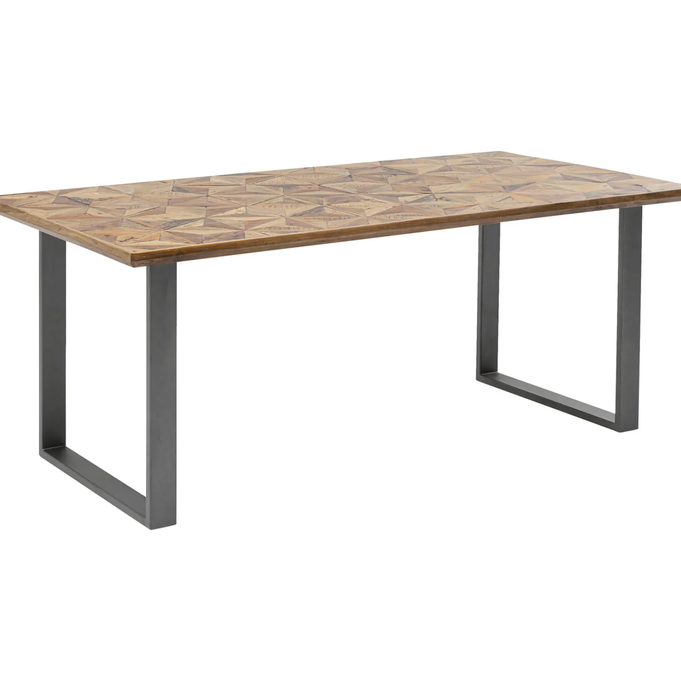 KARE Design Table Stars Acier Brut 180X90