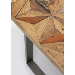 KARE Design Table Stars Acier Brut 180X90