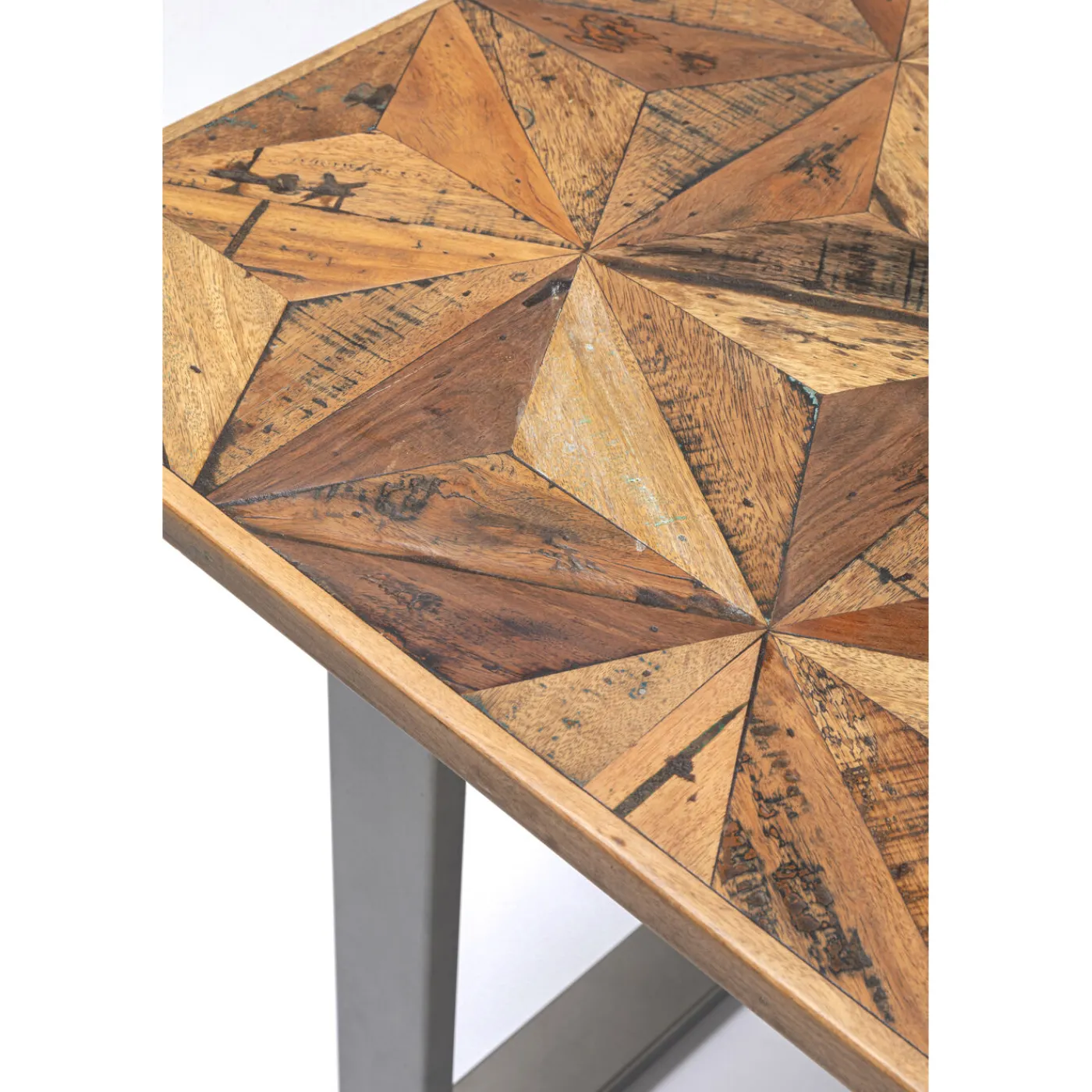 KARE Design Table Stars Acier Brut 180X90