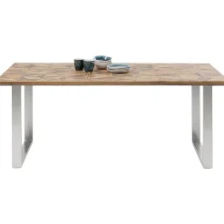 KARE Design Table Stars Chrome 180X90Cm