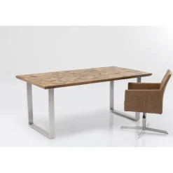 KARE Design Table Stars Chrome 180X90Cm