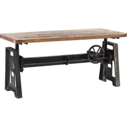 KARE Design Table Steamboat Econo Hauteur Reglable 160X80Cm