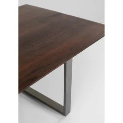 KARE Design Table Symphony Fonce Acier Brut 160X80