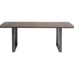 KARE Design Table Symphony Fonce Acier Brut 160X80