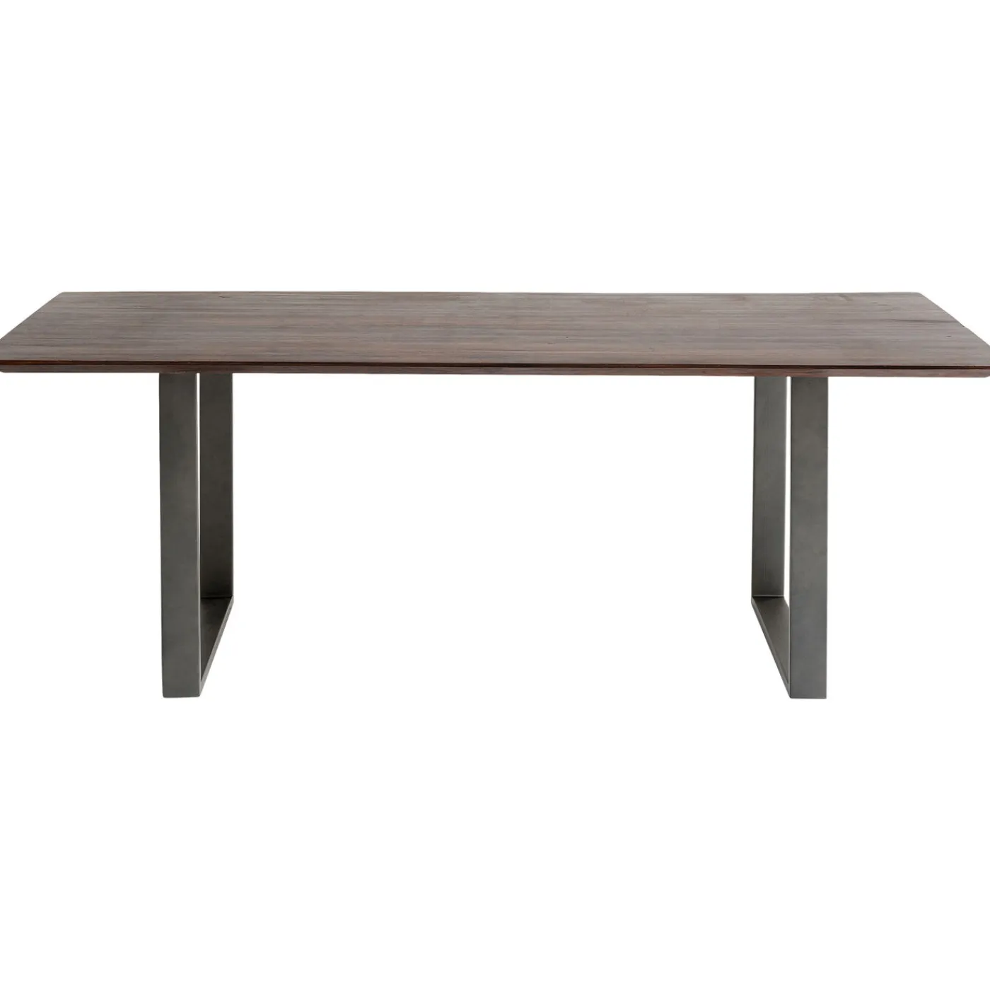 KARE Design Table Symphony Fonce Acier Brut 160X80
