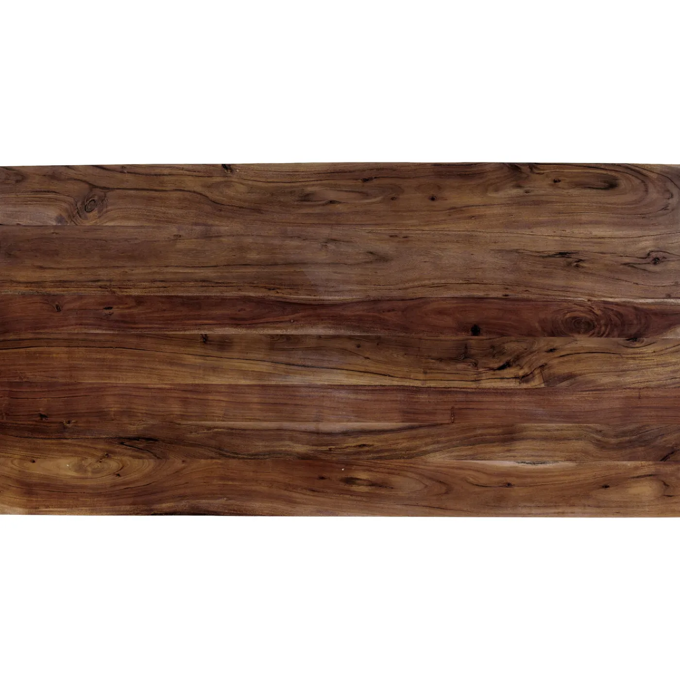 KARE Design Table Symphony Fonce Acier Brut 200X100