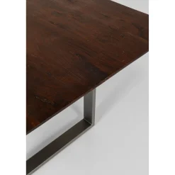 KARE Design Table Symphony Fonce Acier Brut 180X90
