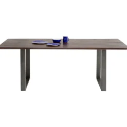 KARE Design Table Symphony Fonce Acier Brut 180X90