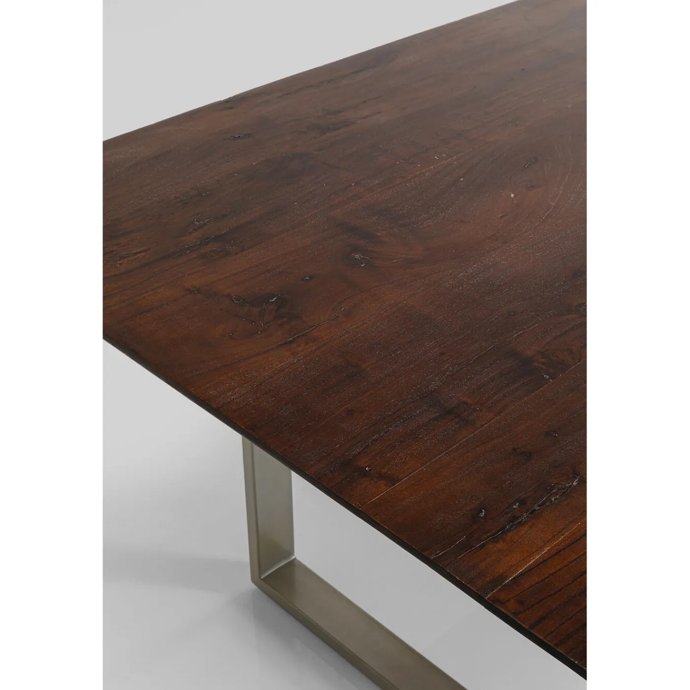 KARE Design Table Symphony Fonce Argente 160X80