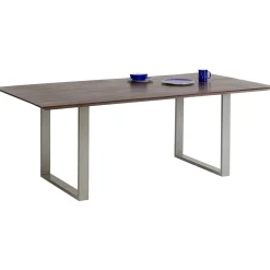 KARE Design Table Symphony Fonce Argente 160X80