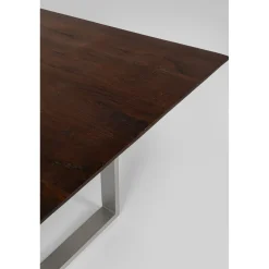 KARE Design Table Symphony Fonce Argente 200X100