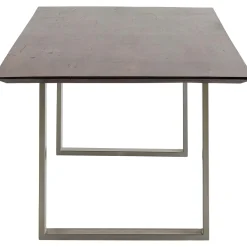 KARE Design Table Symphony Fonce Argente 200X100