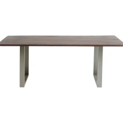KARE Design Table Symphony Fonce Argente 200X100