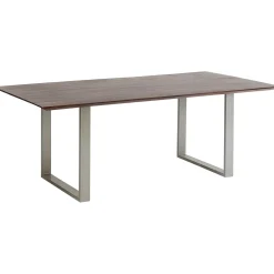 KARE Design Table Symphony Fonce Argente 200X100