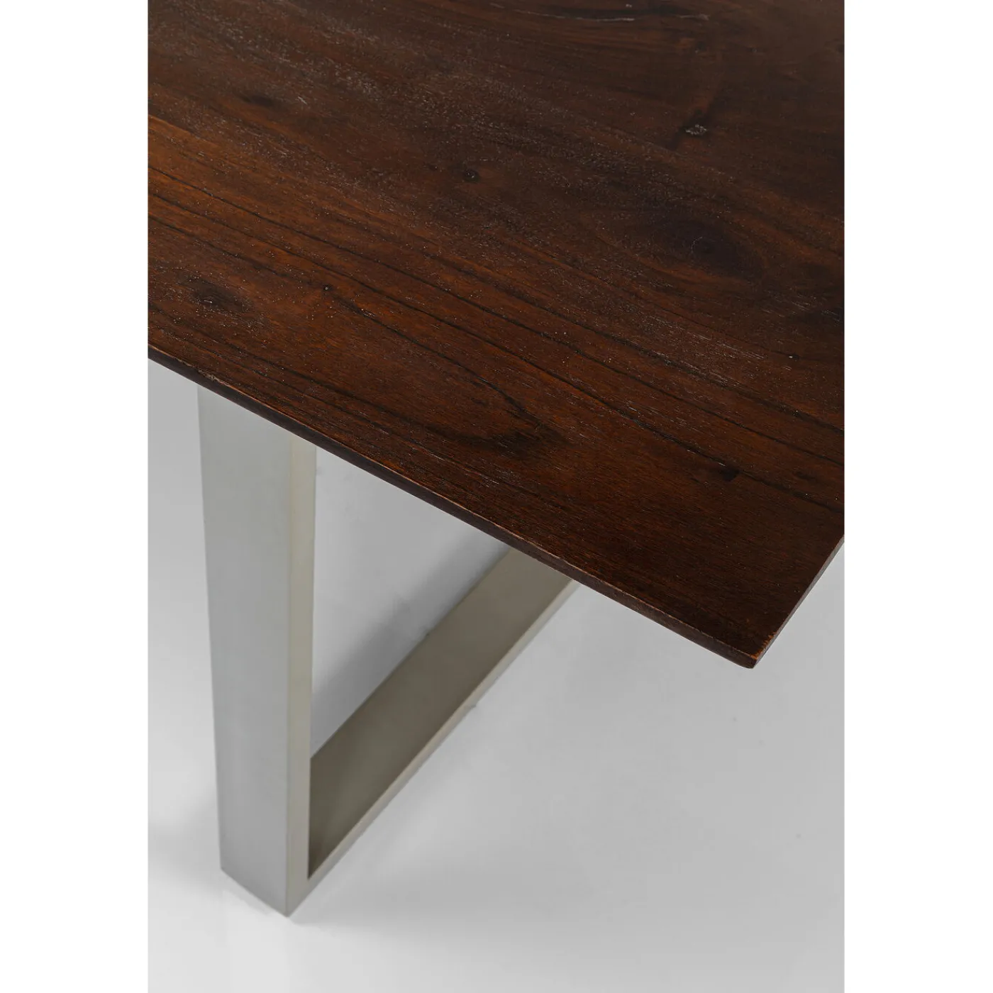 KARE Design Table Symphony Fonce Argente 180X90