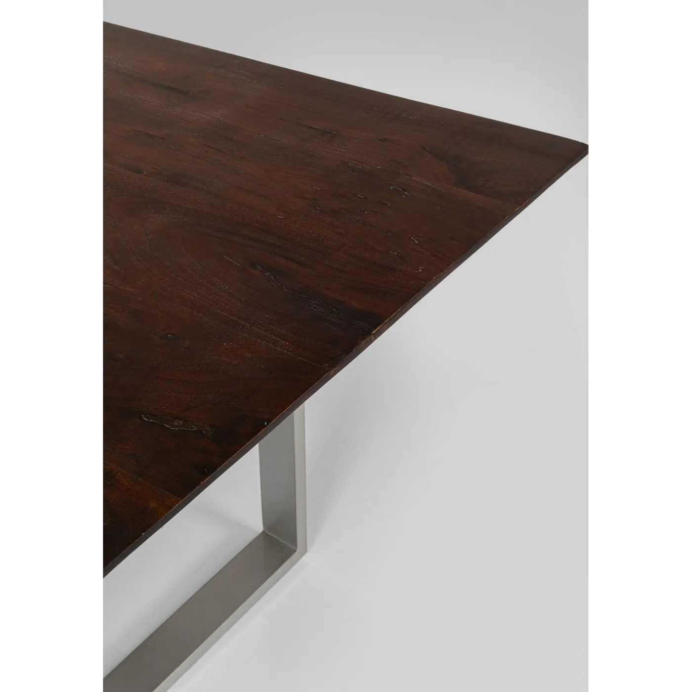 KARE Design Table Symphony Fonce Argente 180X90