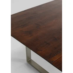 KARE Design Table Symphony Fonce Argente 180X90