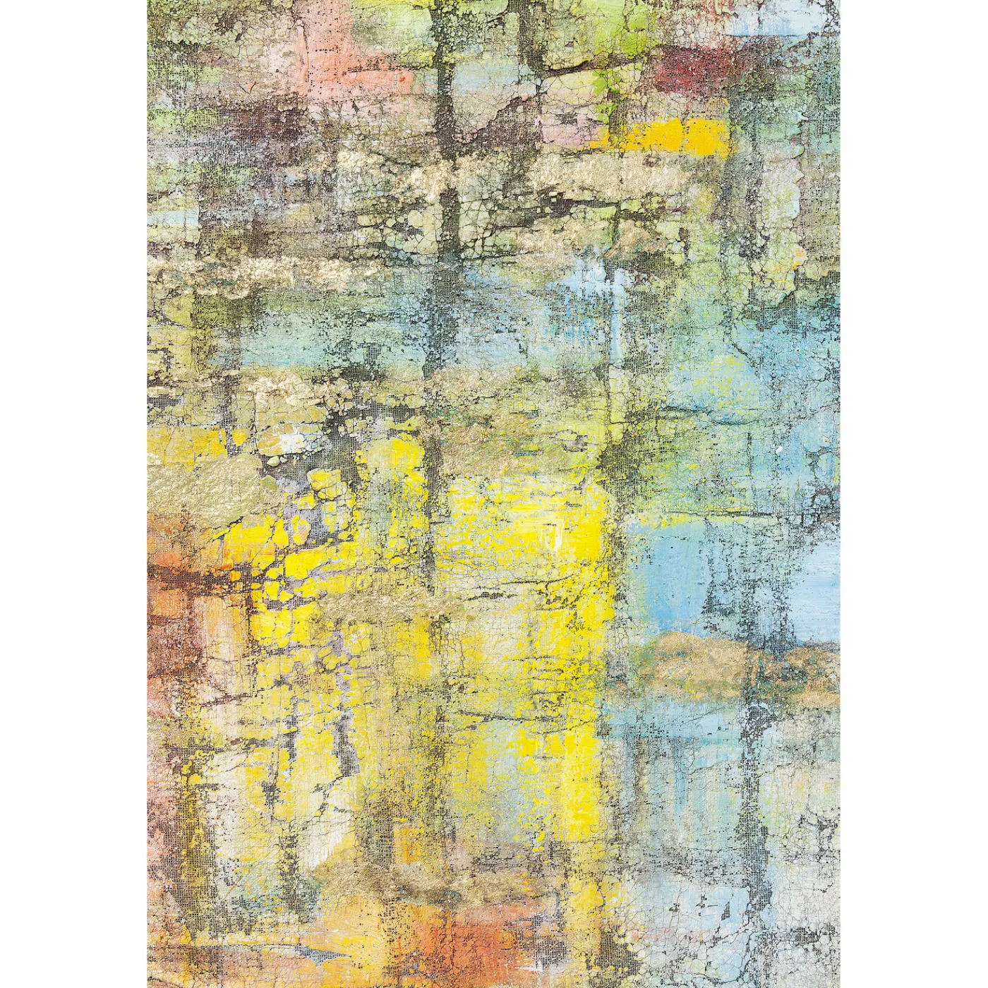 KARE Design Tableau Acrylique Abstract Colore 150X150