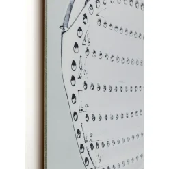 KARE Design Tableau Alu Cool Girl 120X120