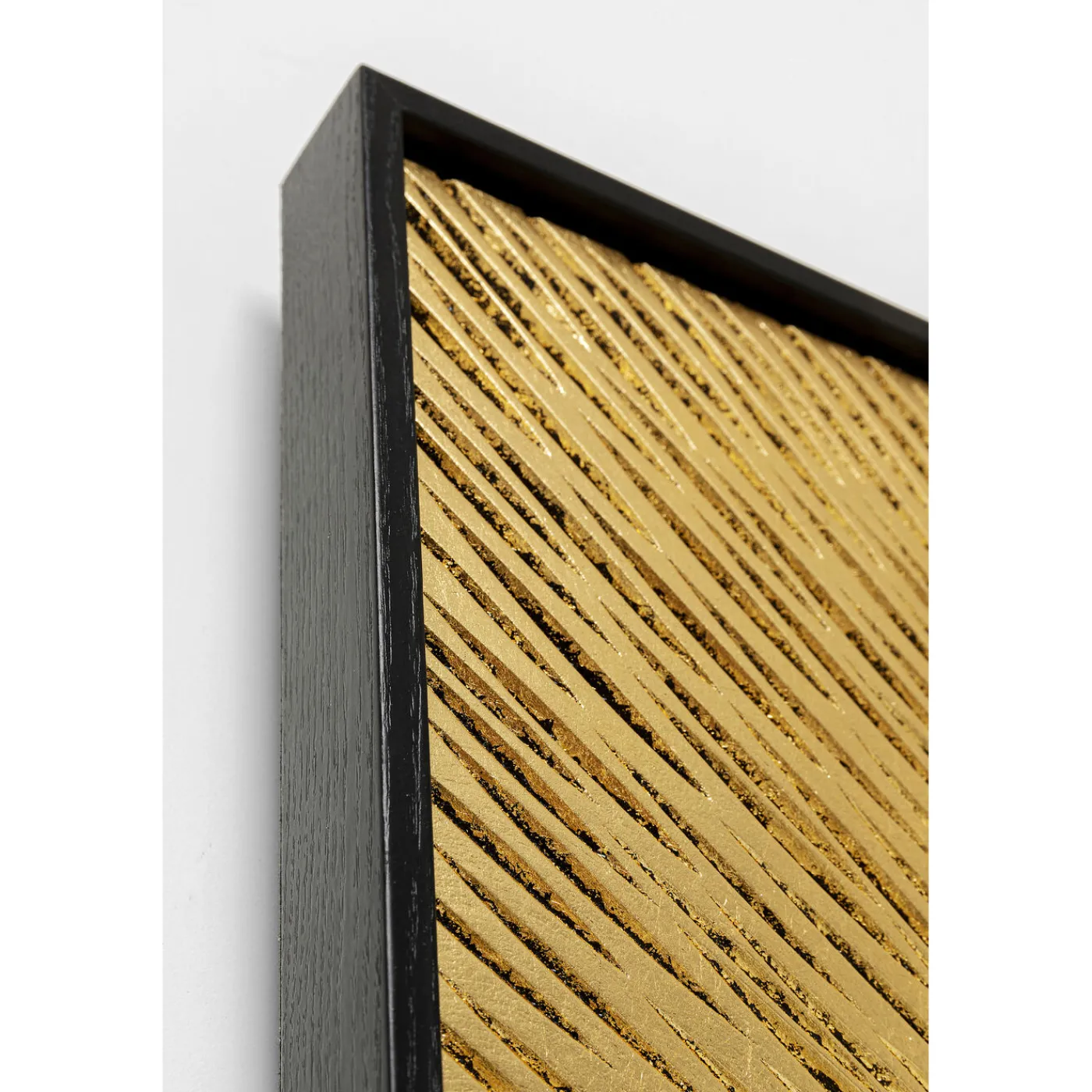 KARE Design Tableau Décoratif Art Geometric Circle Dore 120X12