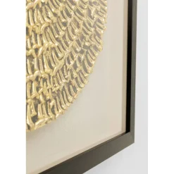 KARE Design Tableau Décoratif Chain Circle 60X60Cm