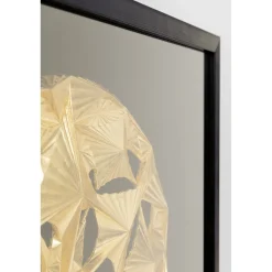 KARE Design Tableau Décoratif Leaf Ball 60X60Cm