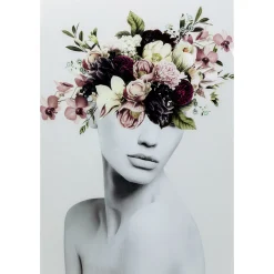 KARE Design Tableau En Verre Autumn Hair 80X120Cm