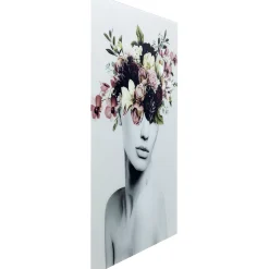 KARE Design Tableau En Verre Autumn Hair 80X120Cm