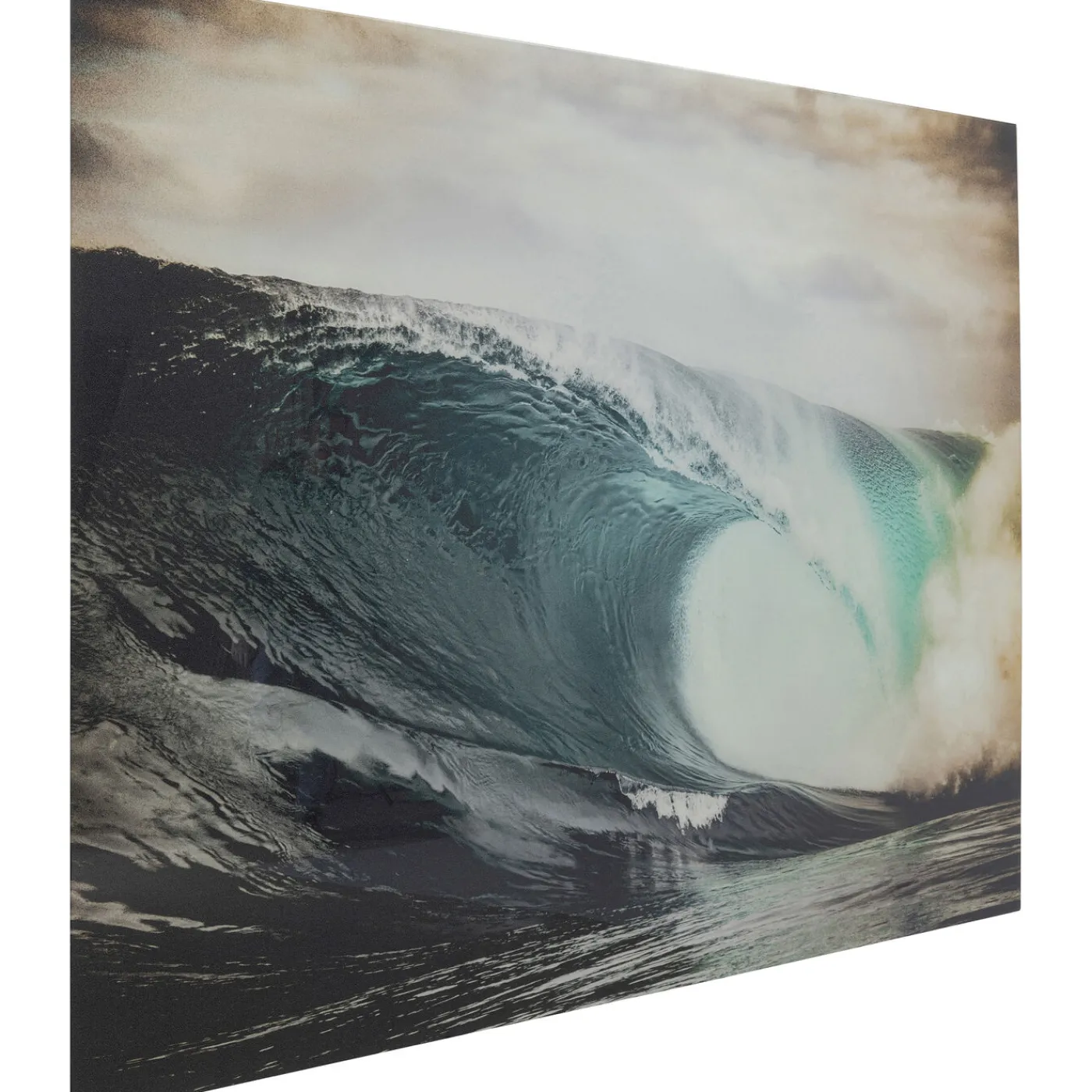KARE Design Tableau En Verre Big Wave 180X120Cm