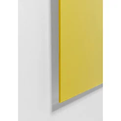 KARE Design Tableau En Verre Bouquet Beauty Yellow 100X100Cm