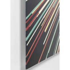 KARE Design Tableau En Verre 3D Light Speed 100X100Cm
