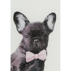 KARE Design Tableau En Verre Fashion Dog 60X80Cm