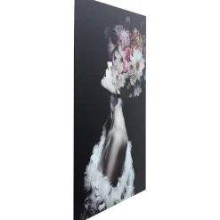 KARE Design Tableau En Verre Flowery Beauty 80X120Cm
