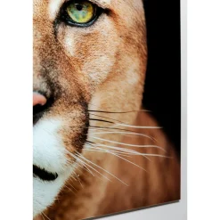 KARE Design Tableau En Verre Lioness 150X100Cm