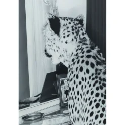 KARE Design Tableau En Verre Metallic Gepard 150X100Cm