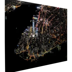 KARE Design Tableau En Verre Midnight City 180X120Cm