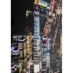 KARE Design Tableau En Verre Midnight City 180X120Cm