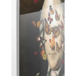 KARE Design Tableau En Verre Noble Butterfly 100X150Cm